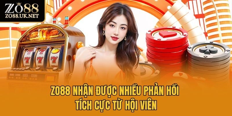 Zo88 nhận được nhiều phản hồi tích cực từ hội viên